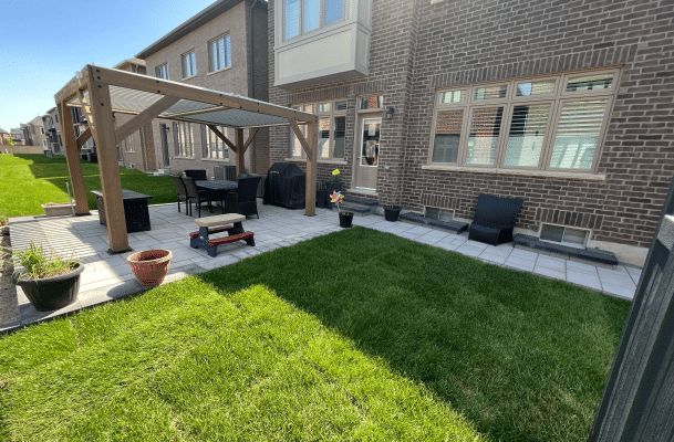 patio backyard