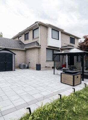 backyard interlocking markham