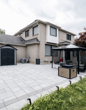backyard interlocking markham