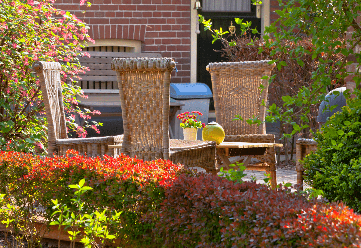 Cozy outdoor space in Burlington
