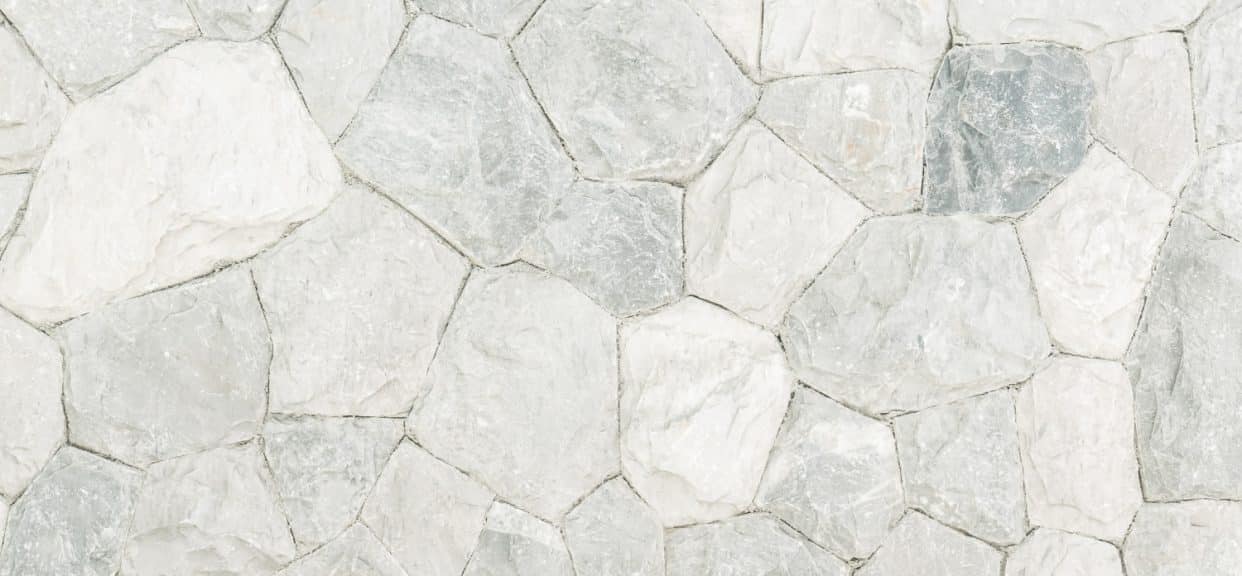 white flagstone interlock