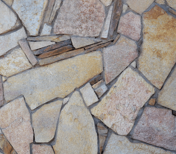 Flagstone walkway