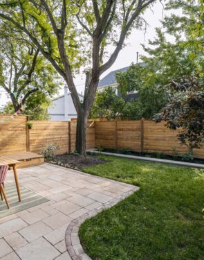 Interlocking backyard Etobicoke