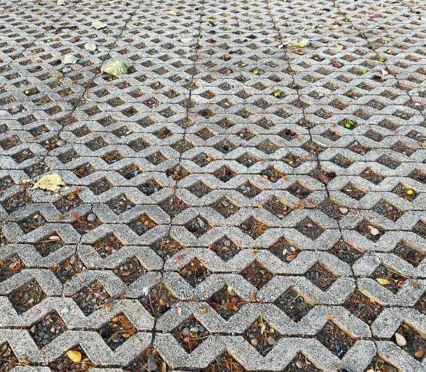 Interlocking pavers styles