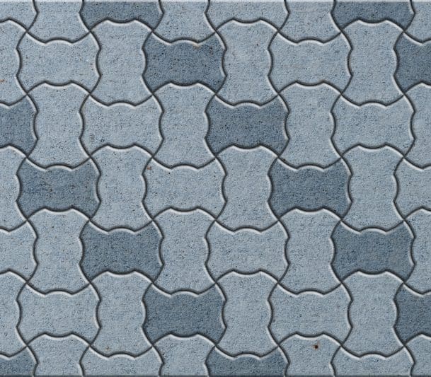 grey interlock pattern