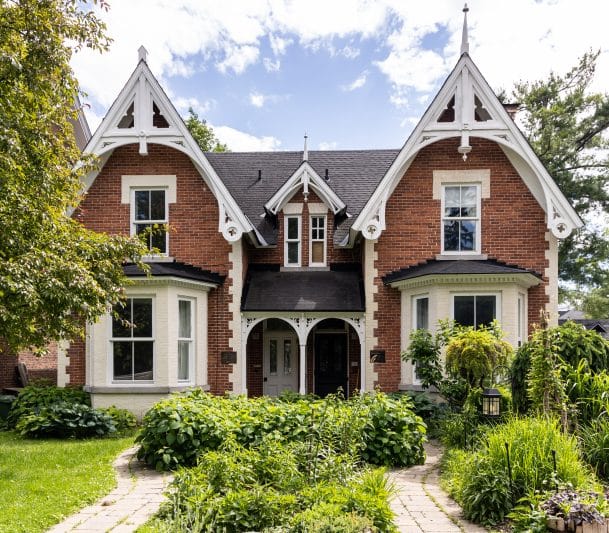 Interlocking frontyard in Toronto