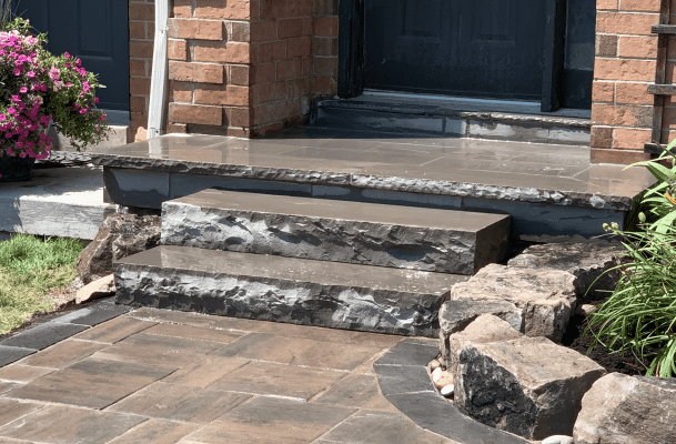 interlocking steps flagstone