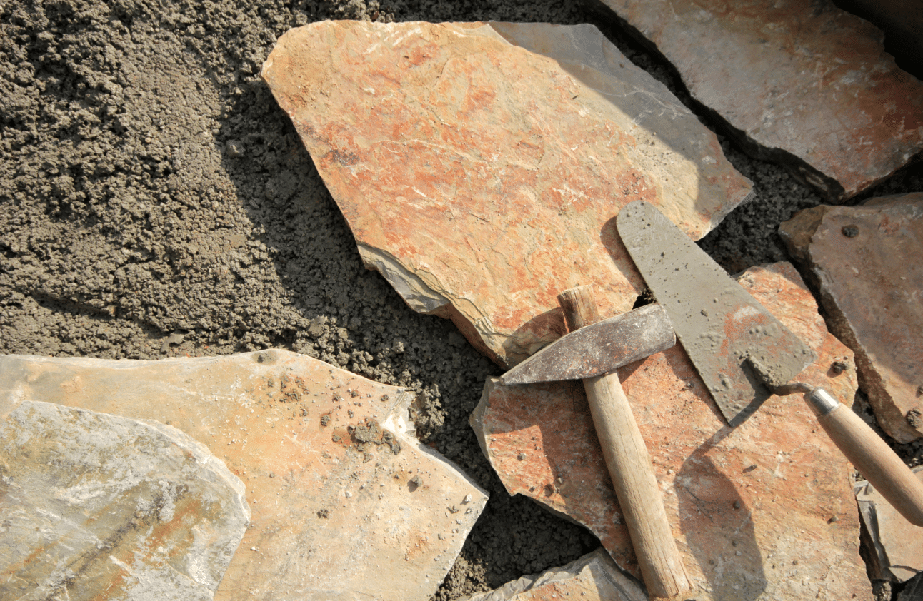 Natural stone repair process