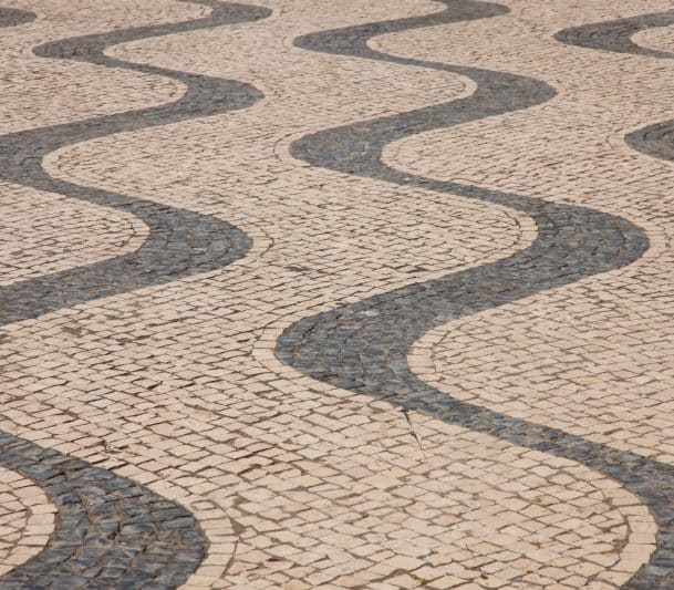 Beautiful interlocking pavers in Caledon