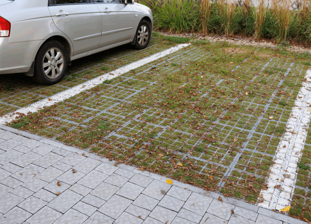 Permeable driveway